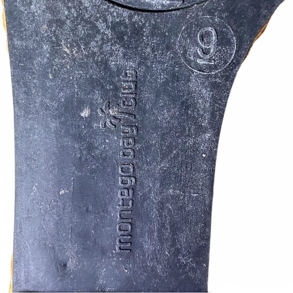 Montego Bay Club Metallic Gold, Bronze & Silver Strappy Wedge Sandals Size 9 - Picture 10 of 16